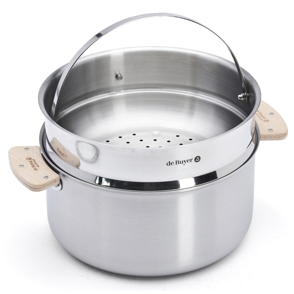 de Buyer Gryta ALCHIMY LOQY 24 cm, silver, rostfritt stål