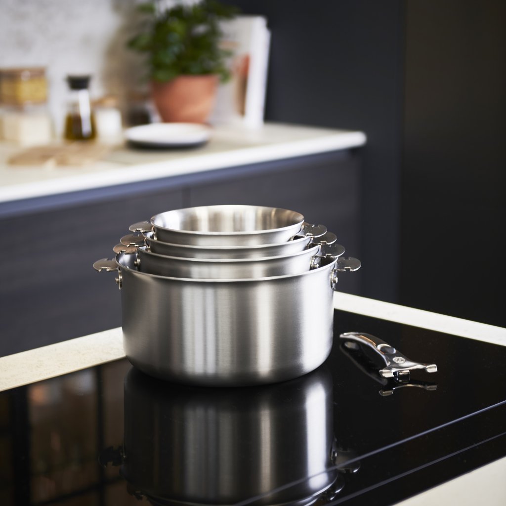 de Buyer Gryta ALCHIMY LOQY 24 cm, silver, rostfritt stål
