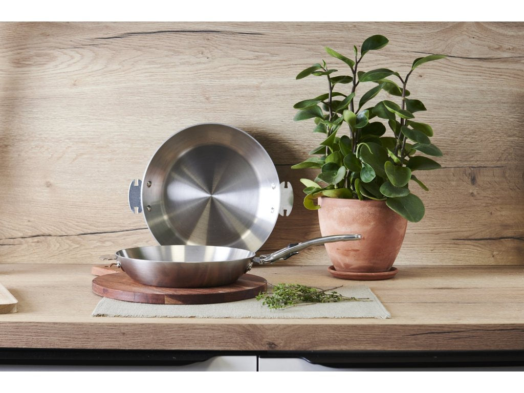 de Buyer Stekpanna MINERAL B LOQY 24 cm, silver, stål