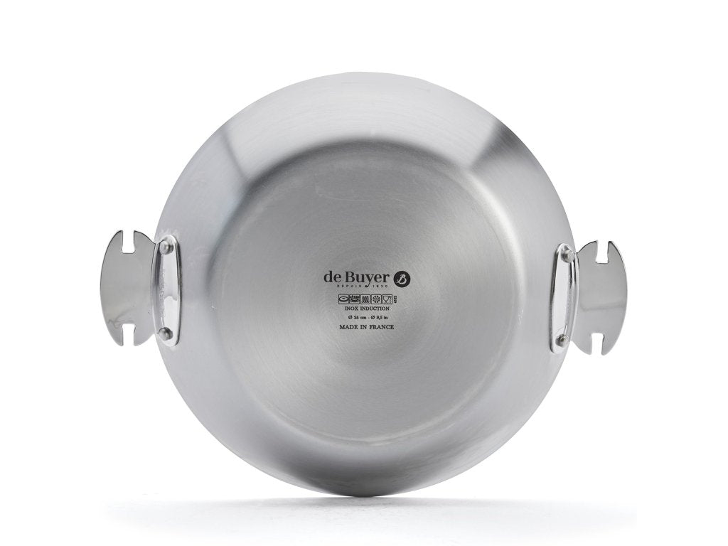 de Buyer Stekpanna ALCHIMY LOQY 24 cm, silver, rostfritt stål