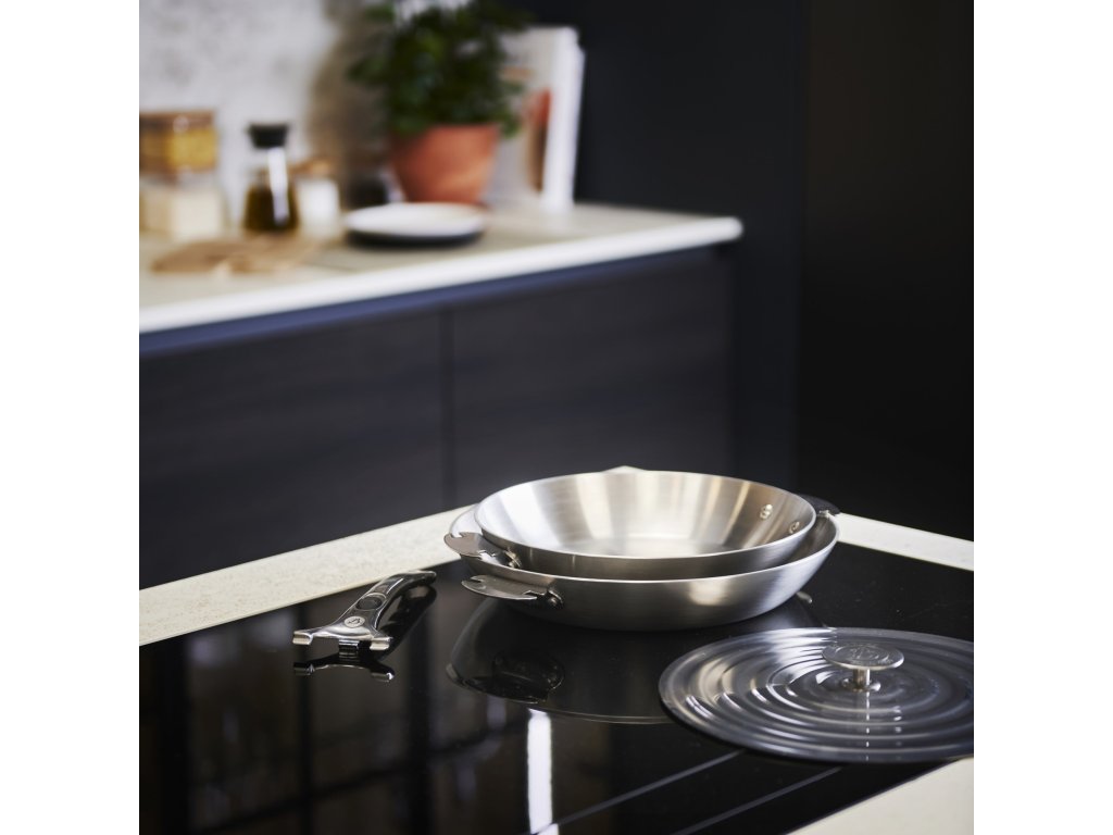 de Buyer Stekpanna ALCHIMY LOQY 24 cm, silver, rostfritt stål