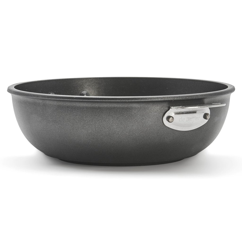 de Buyer Saute-panna CHOC EXTREME LOQY 24 cm, svart, aluminium