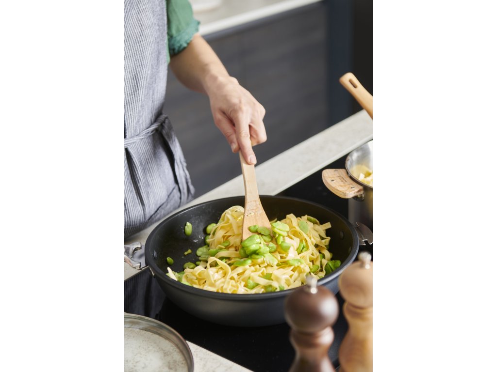 de Buyer Saute-panna CHOC EXTREME LOQY 24 cm, svart, aluminium