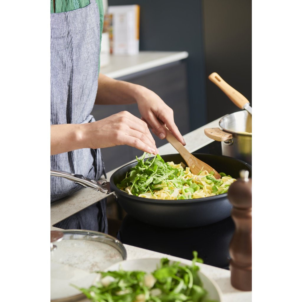 de Buyer Saute-panna CHOC EXTREME LOQY 24 cm, svart, aluminium
