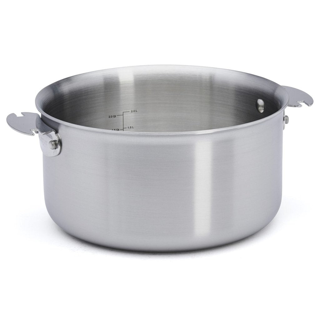 de Buyer Kastrullset ALCHIMY LOQY, 2 st, silver, rostfritt stål