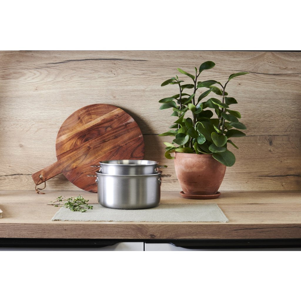 de Buyer Kastrullset ALCHIMY LOQY, 2 st, silver, rostfritt stål