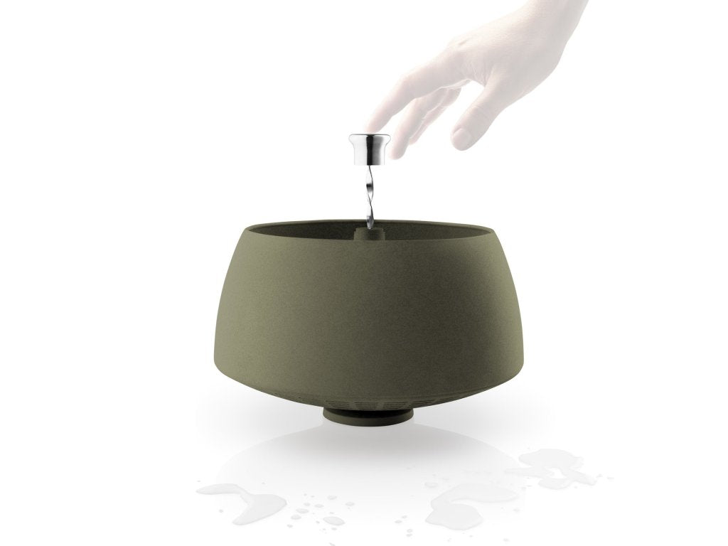 Eva Solo Snurrande durkslag GREEN TOOL 24 cm, grön, rostfritt stål/plast