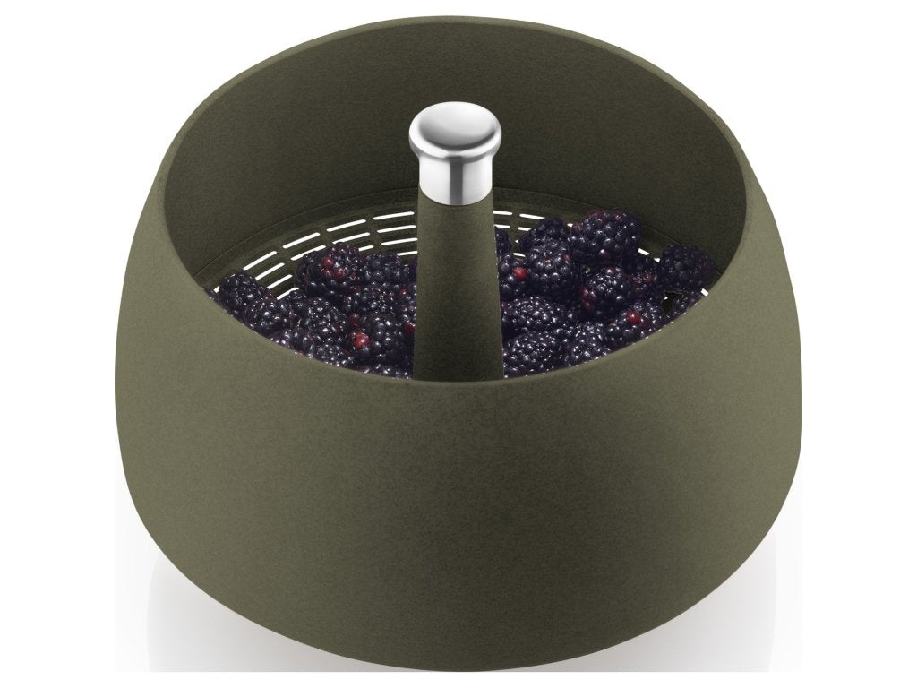 Eva Solo Snurrande durkslag GREEN TOOL 24 cm, grön, rostfritt stål/plast