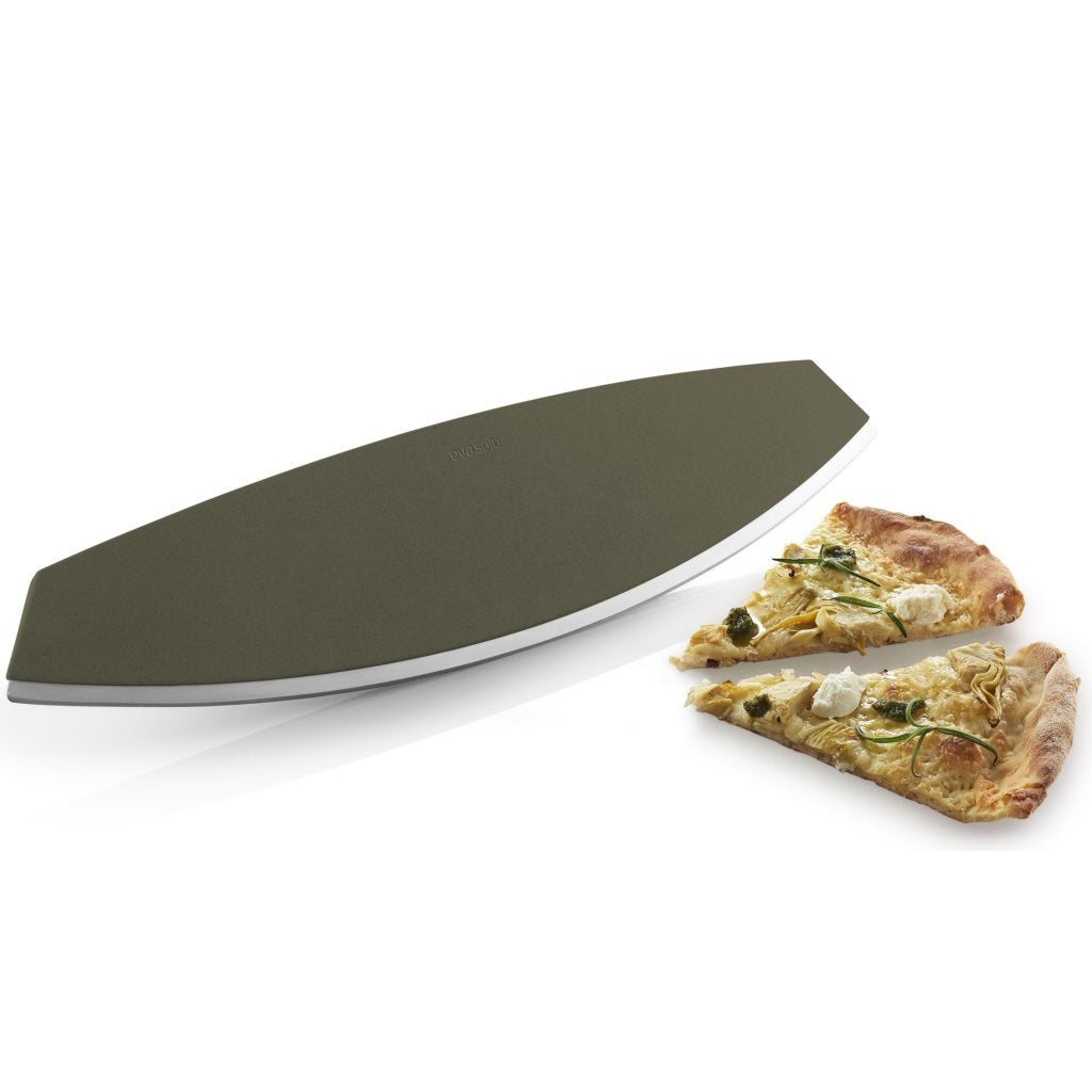 Eva Solo Pizza- och örtkniv GREEN TOOL 37 cm, grön, stål/plast