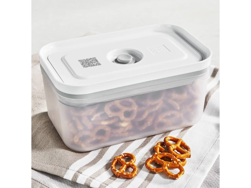 ZWILLING Vakuumbehållare för livsmedel FRESH & SAVE, set i 3, vit, plast, Zwilling