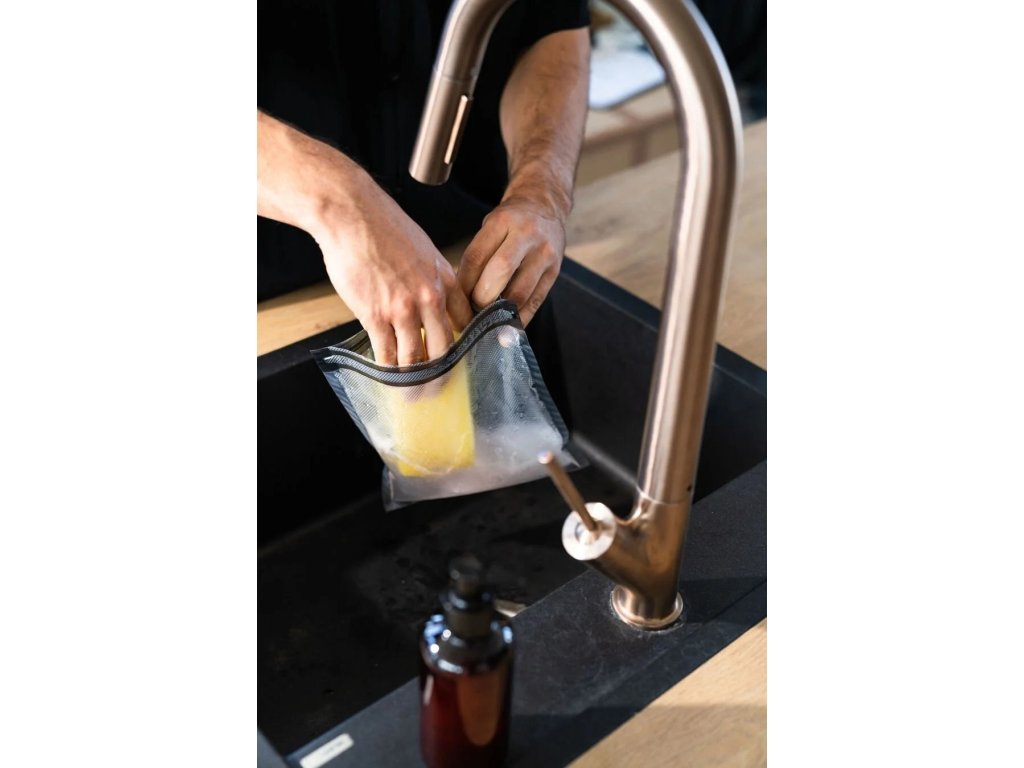 ZWILLING Vakuumförpackningar för livsmedel FRESH & SAVE M, set i 10, klar, plast, Zwilling