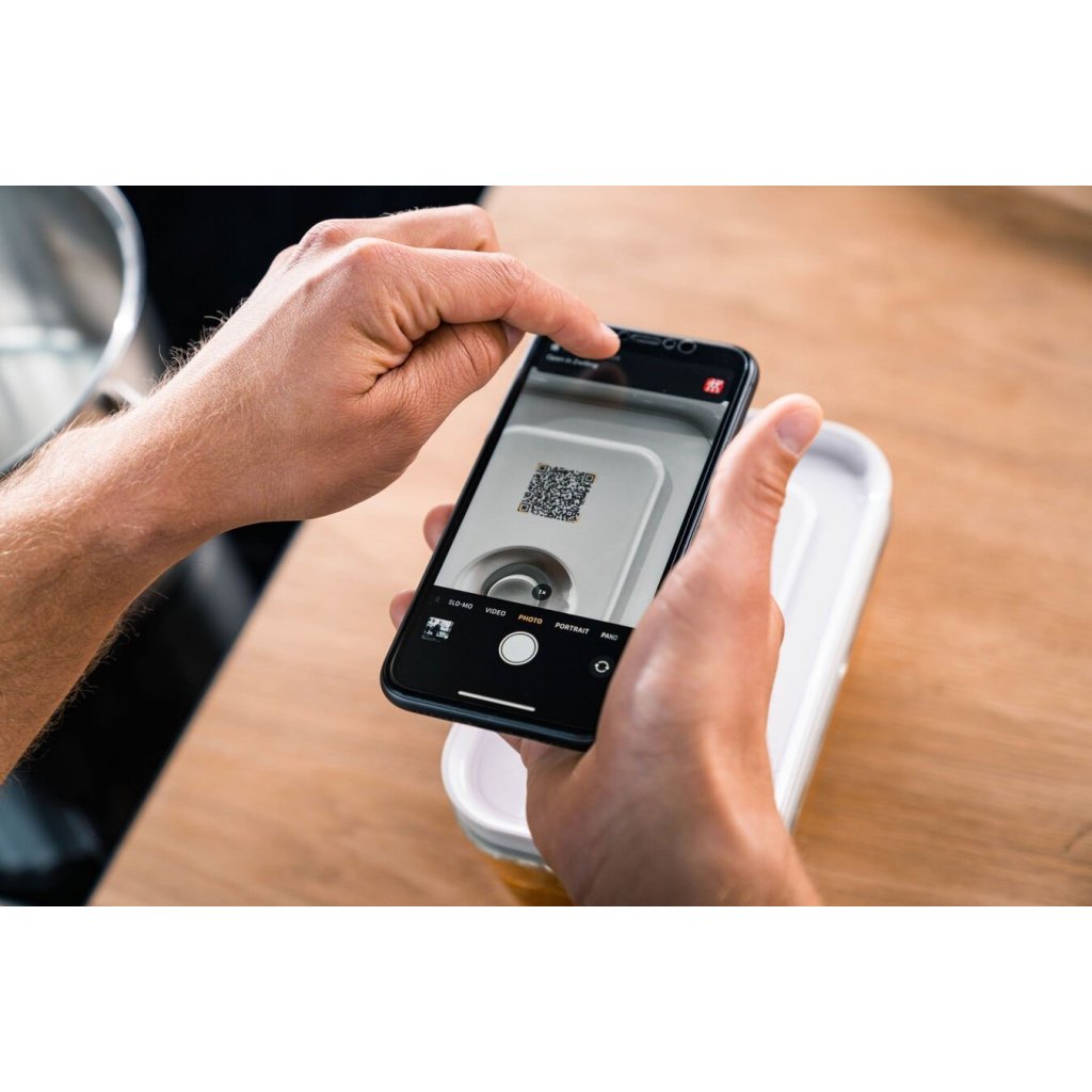 ZWILLING Vakuumbehållare för livsmedel FRESH & SAVE M 1,1 l, vit, plast, Zwilling