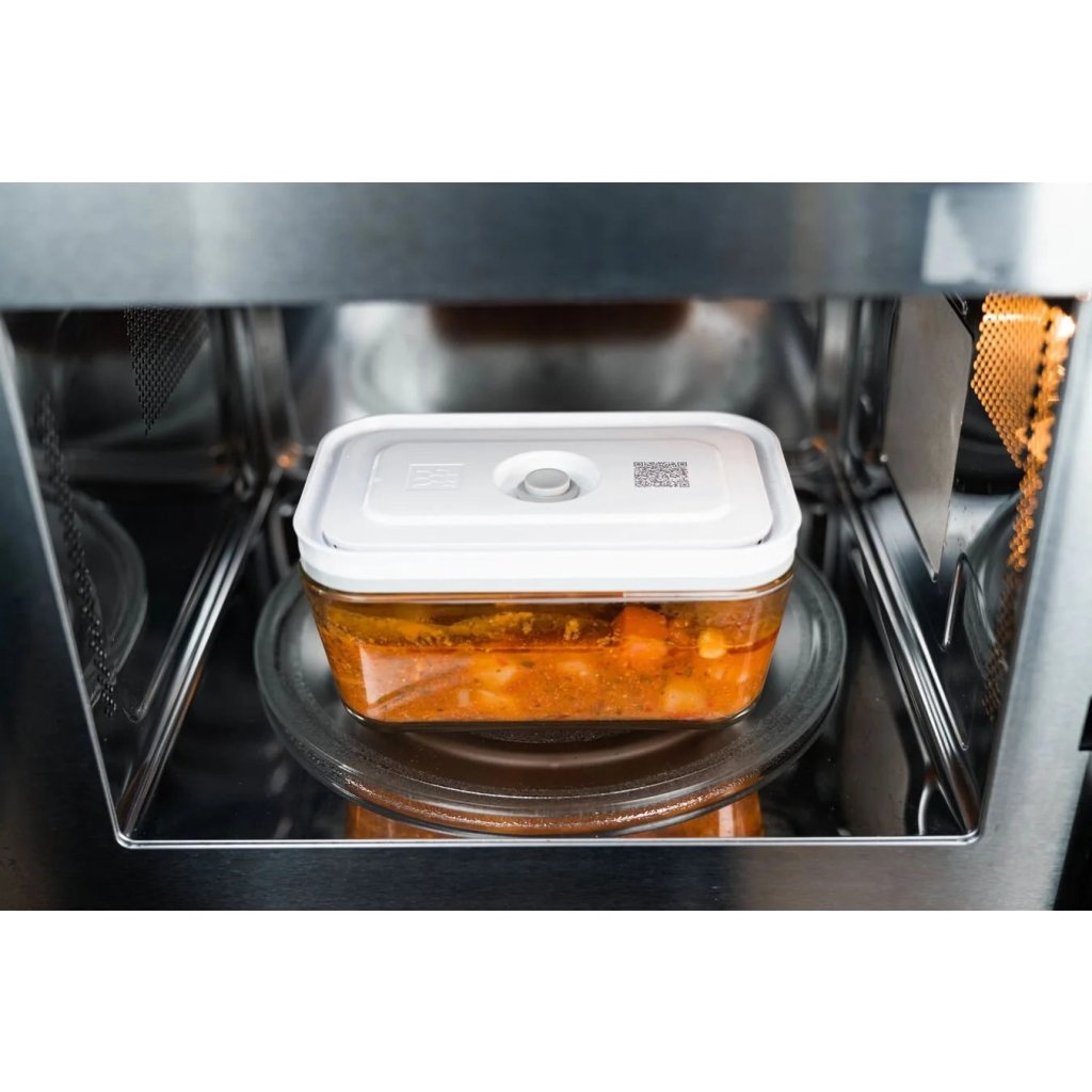 ZWILLING Vakuumset för livsmedel FRESH & SAVE, set i 7, vit, glas, Zwilling