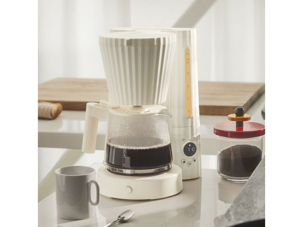 Alessi Kaffebryggare PLISSÉ 1,5 l, svart