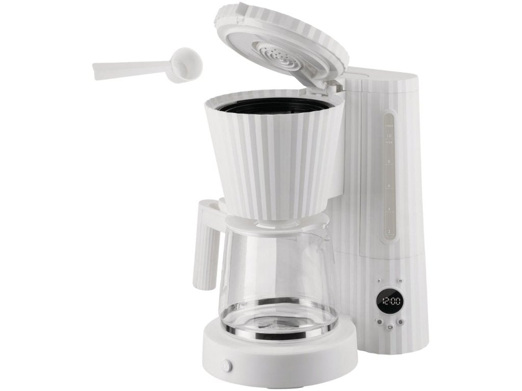 Alessi Kaffebryggare PLISSÉ 1,5 l, svart