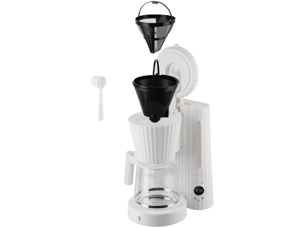 Alessi Kaffebryggare PLISSÉ 1,5 l, svart