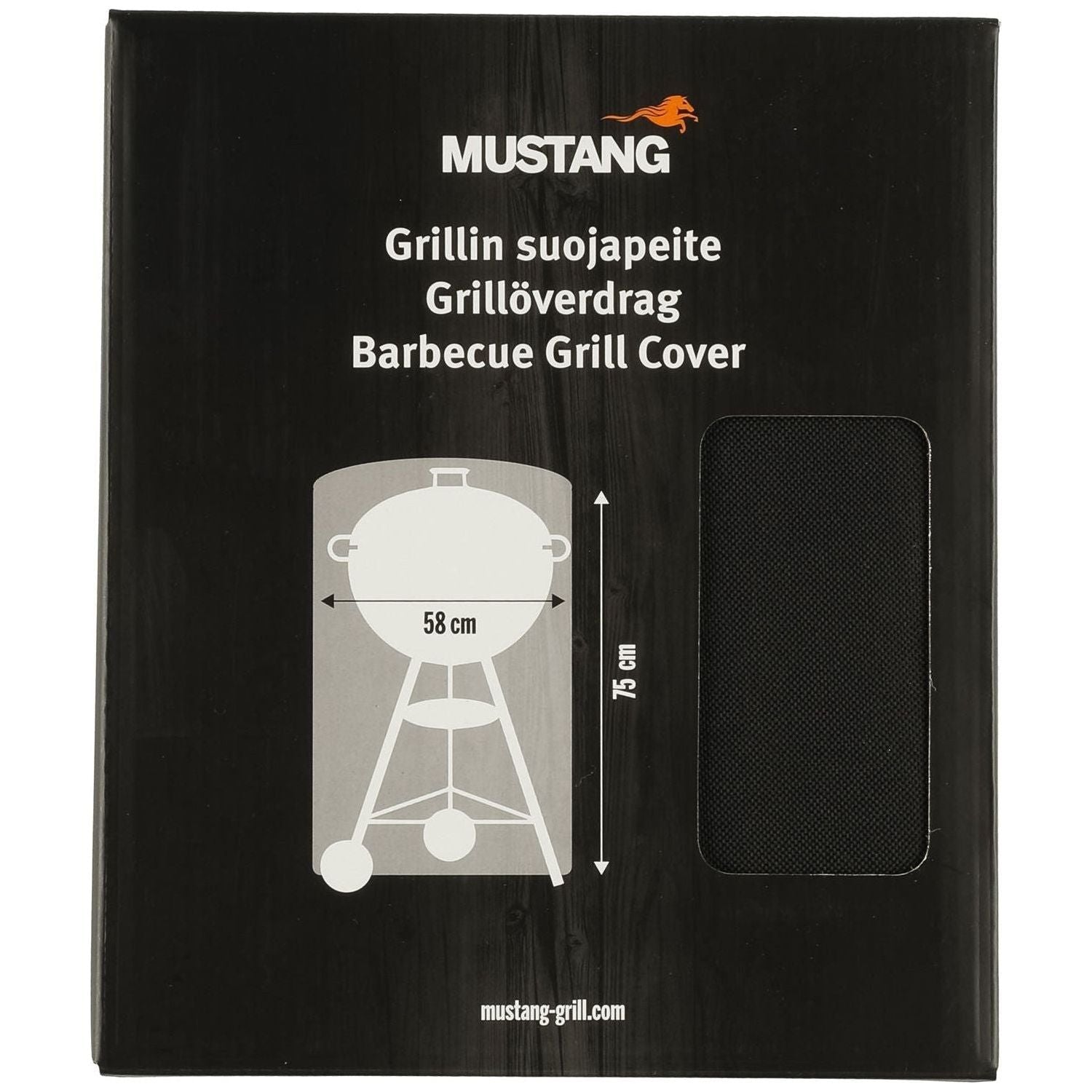 Mustang Överdrag Klotgrill 58cm Gourmet