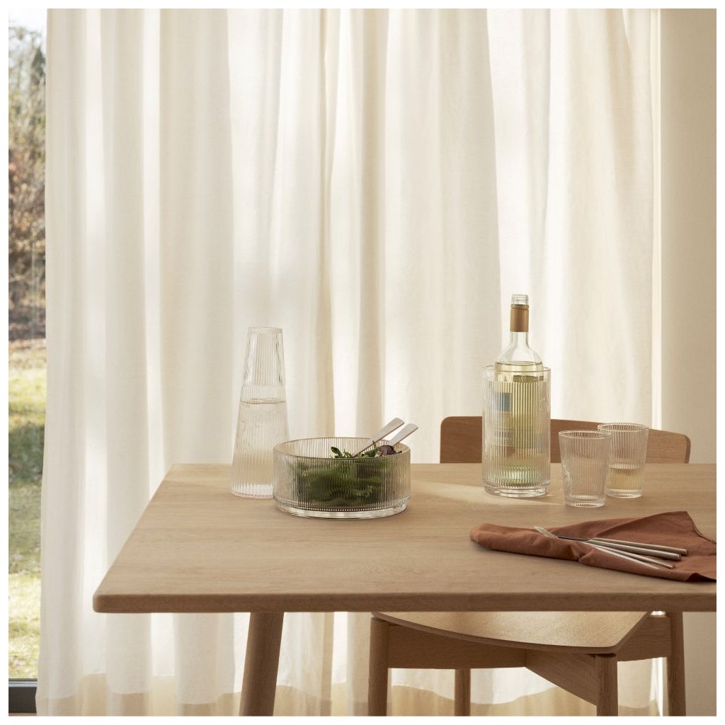 Stelton Serveringsskål PILASTRO 21 cm, klar, glas