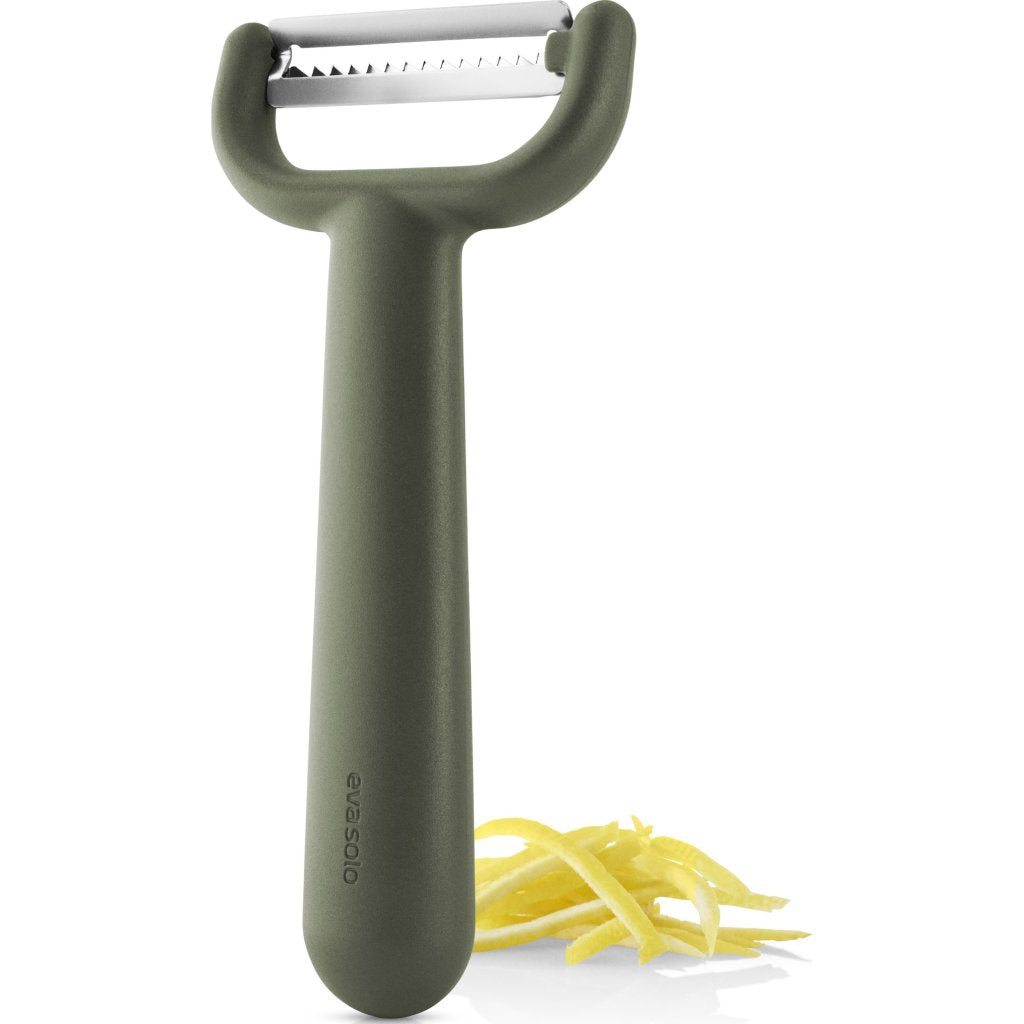 Eva Solo Grönsaksskalare GREEN TOOLS 14 cm, grön, plast