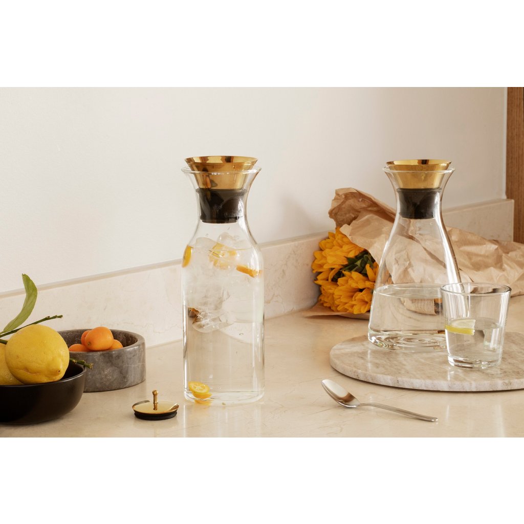 Eva Solo Fliptop-lock för vattenkaraff Eva Solo, mässing, rostfritt stål