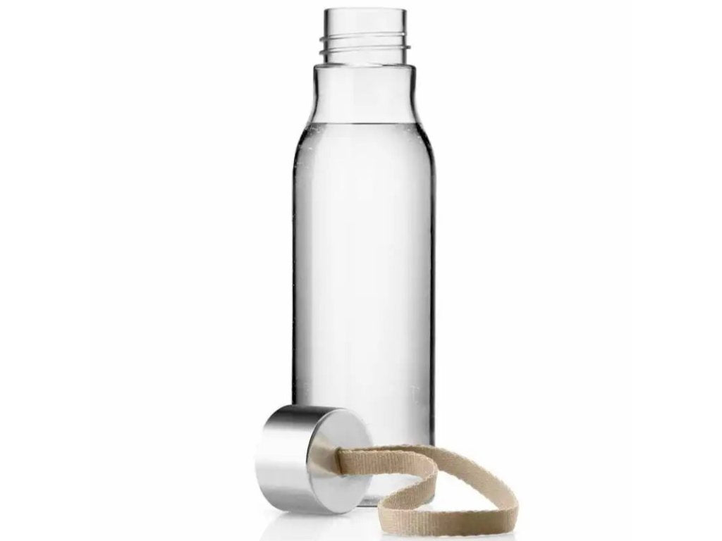 Eva Solo Vattenflaska 500 ml, pärlbeige rem, plast