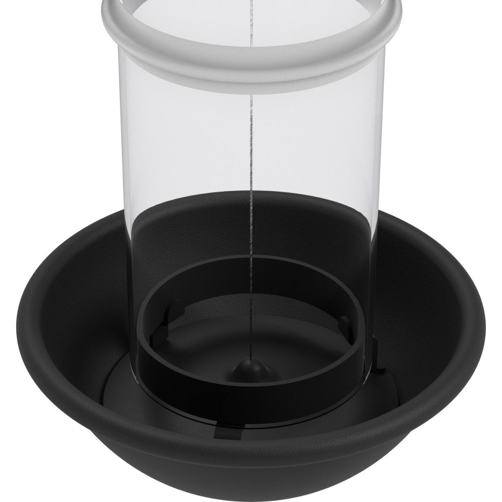 Eva Solo Fågelmatare DE LUXE 25 cm, svart, rostfritt stål