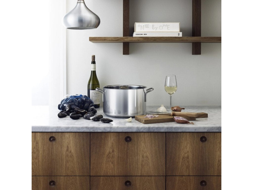 Eva Solo Gryta 28 cm, 9 l, silver, rostfritt stål