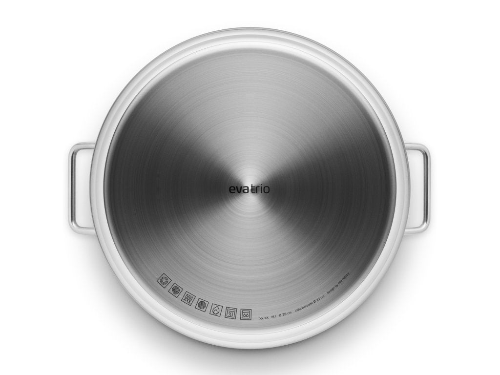 Eva Solo Kastrull 28 cm, 15 l, silver, rostfritt stål