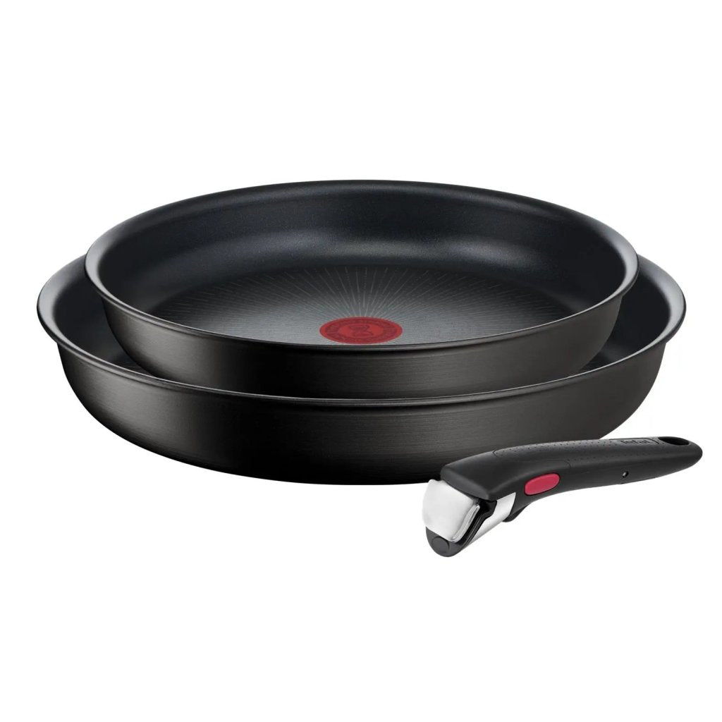 Tefal Set med stekpannor INGENIO UNLIMITED L7639032, set i 3, svart, aluminium