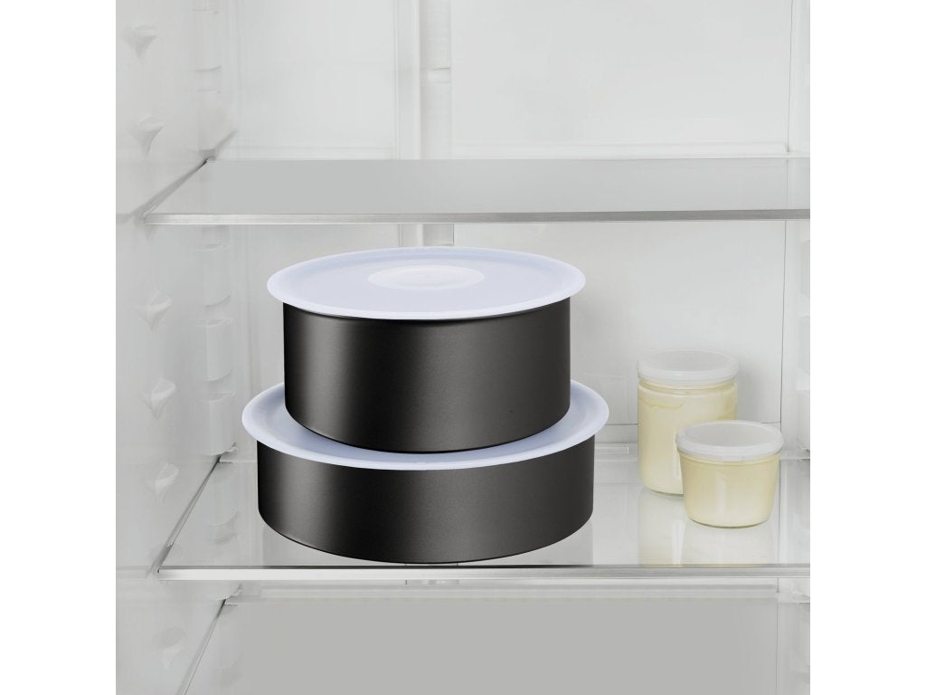 Tefal Kastrullset INGENIO ECO RESIST L3979202, set i 4, svart, aluminium