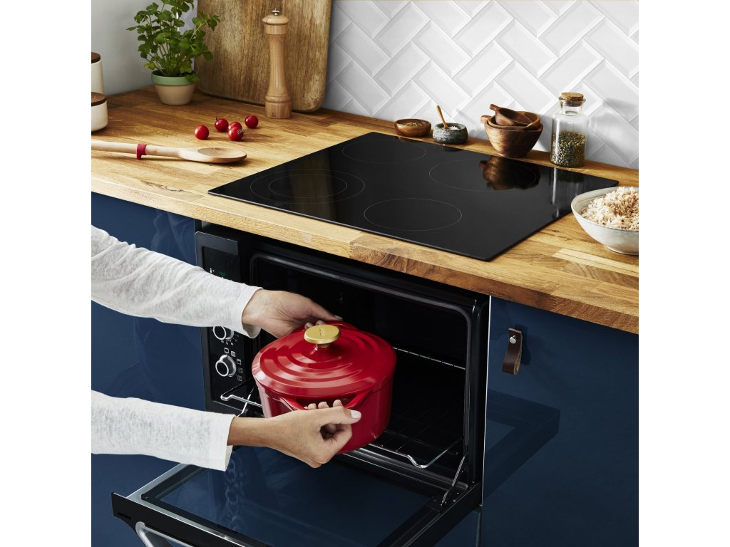 Tefal Gryta AIR E2544455 20 cm, 3,1 l, röd, aluminium