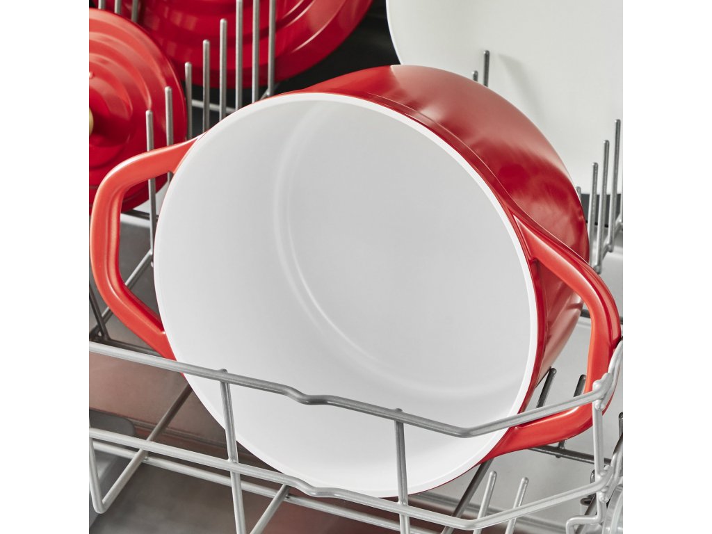 Tefal Gryta AIR E2544455 20 cm, 3,1 l, röd, aluminium