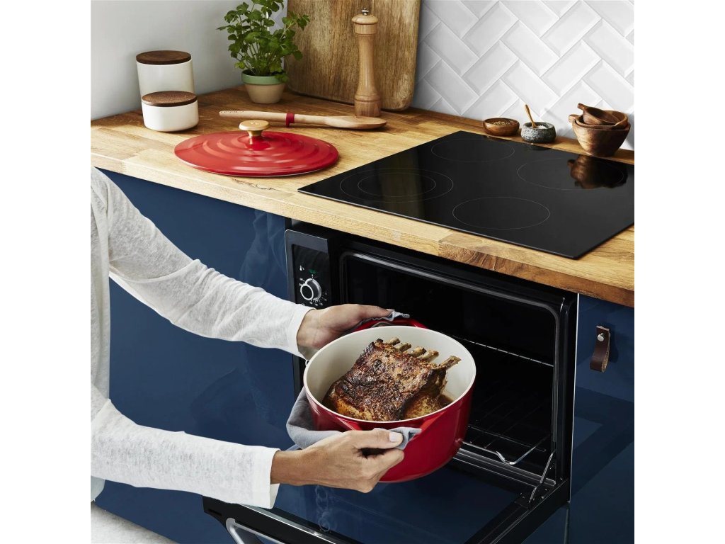 Tefal Gryta AIR E2548955 30 x 23 cm, 5,7 l, röd, aluminium