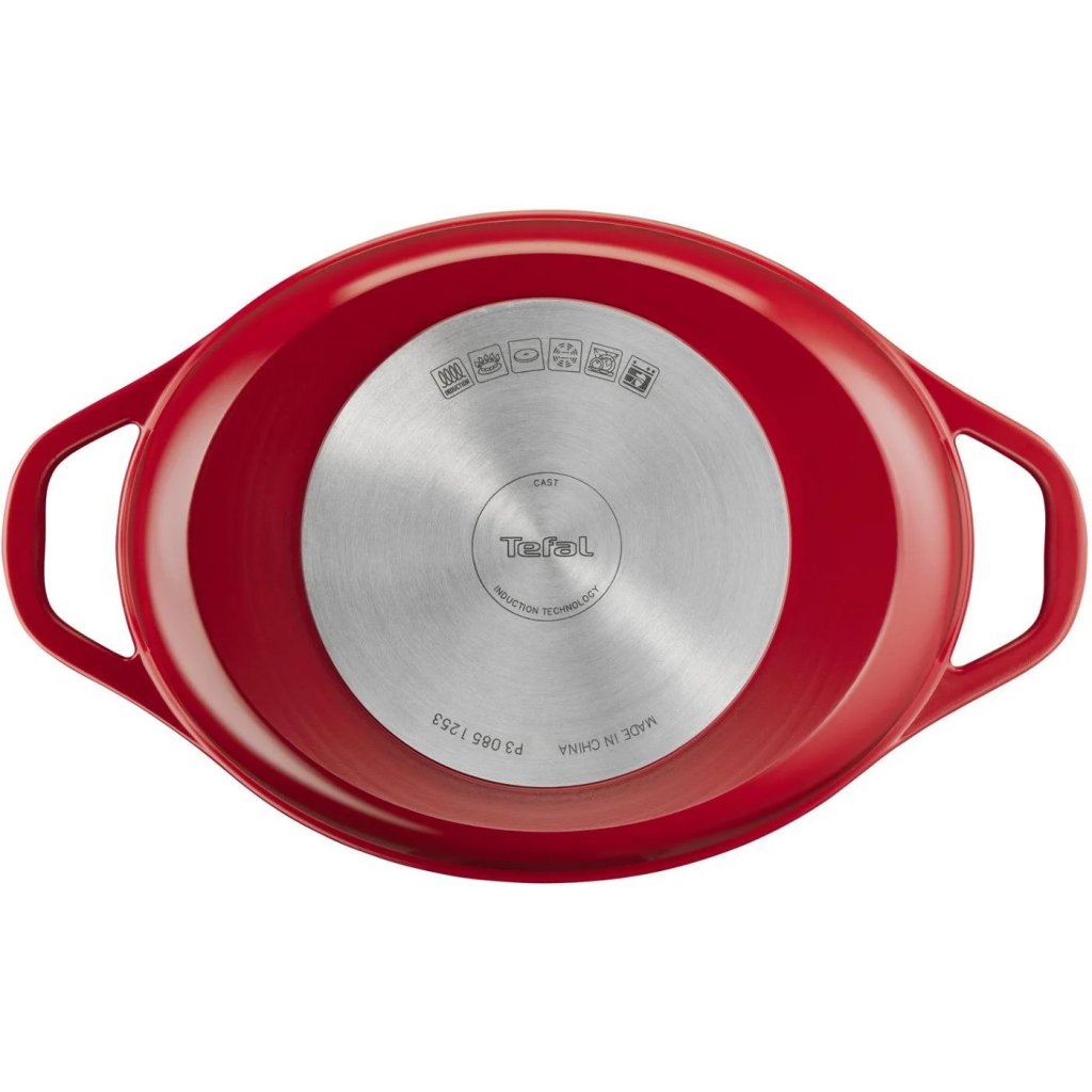 Tefal Gryta AIR E2548955 30 x 23 cm, 5,7 l, röd, aluminium