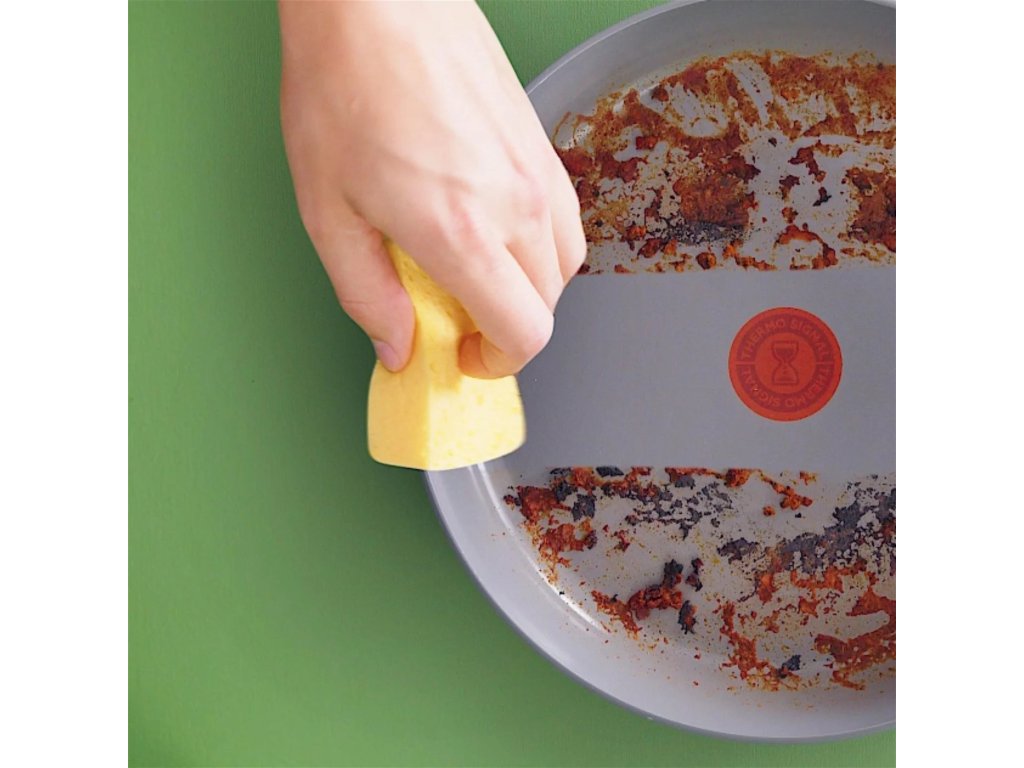 Tefal Non-stick stekpanna RENEW ON C4270432 24 cm, grå, aluminium