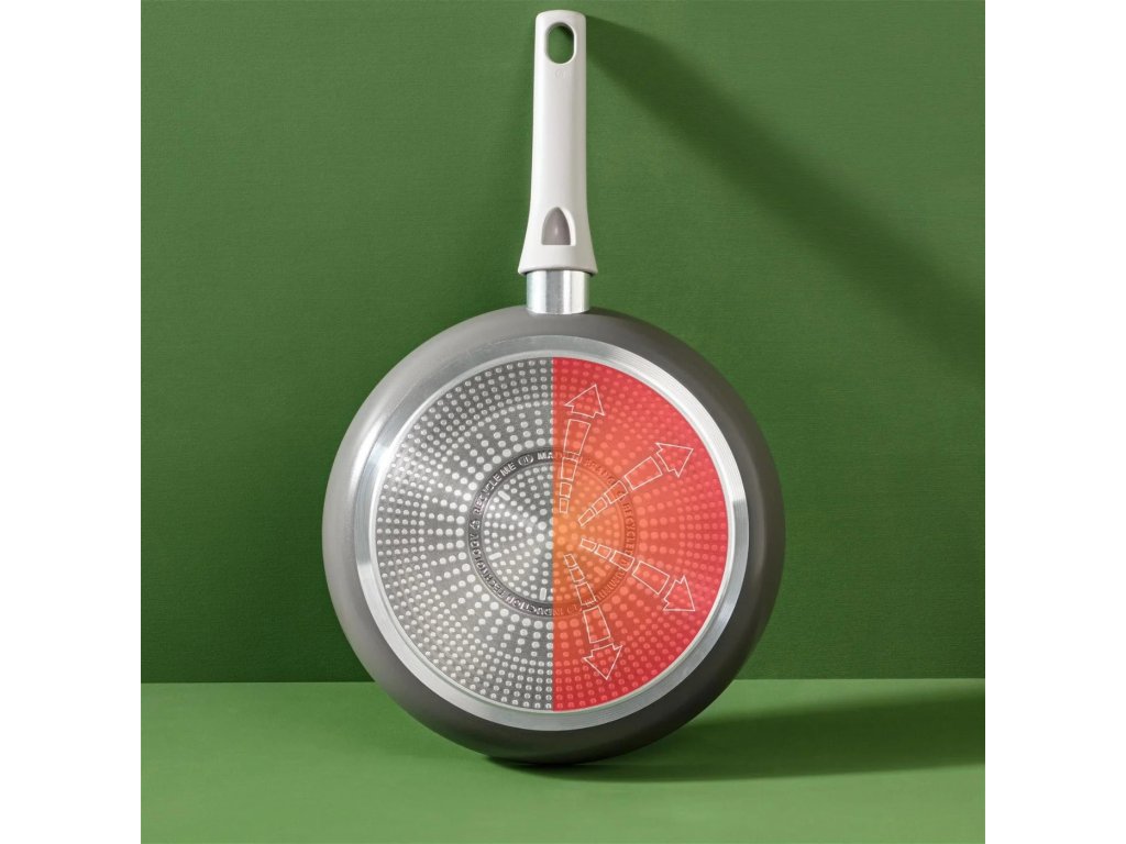 Tefal Non-stick stekpanna RENEW ON C4270432 24 cm, grå, aluminium