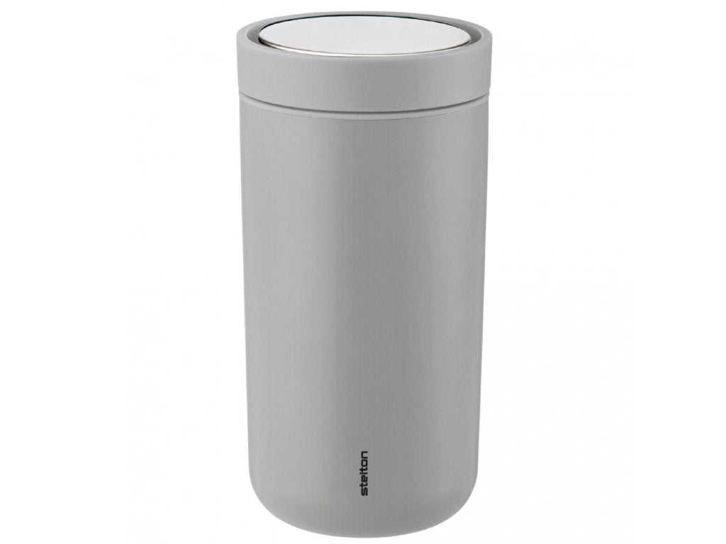 Stelton Resemugg TO GO CLICK 200 ml, mjuk ljusgrå