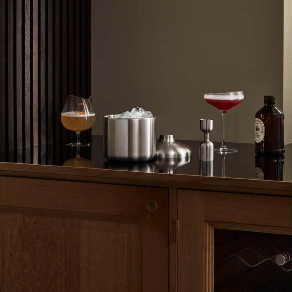 Eva Solo Barmått kopp LIQUID LOUNGE 25/50 ml, silver, rostfritt stål