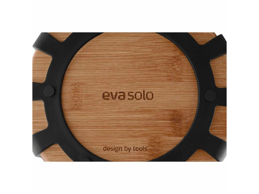 Eva Solo Brödkorg NORDIC KITCHEN 22 x 7 cm, svart, plast/bambu