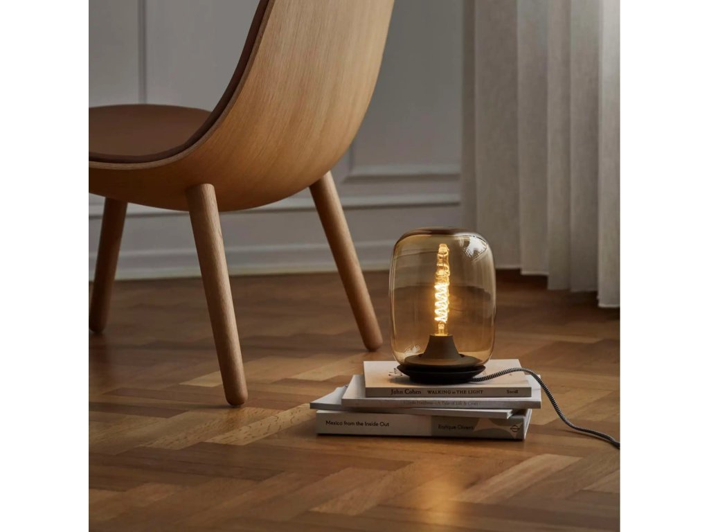 Eva Solo Skrivbordslampa ACORN 21 cm, LED, bärnsten, plast