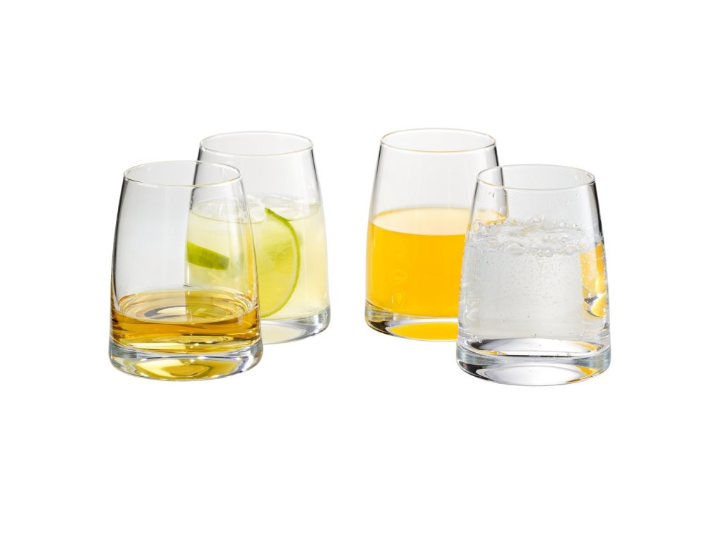 WMF Vattenglas KINEO 325 ml, set i 4 delar, klart, glas