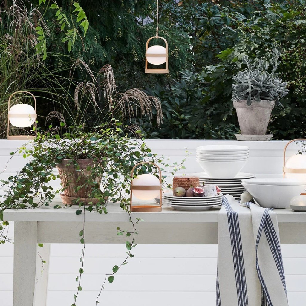 Rosendahl Bärbar bordslampa SOFT SPOT 18,5 cm, LED, vete