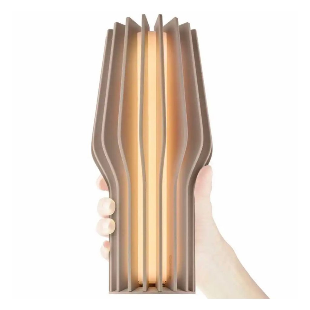 Eva Solo Bärbar bordslampa RADIANT 25 cm, LED, pärlbeige, plast