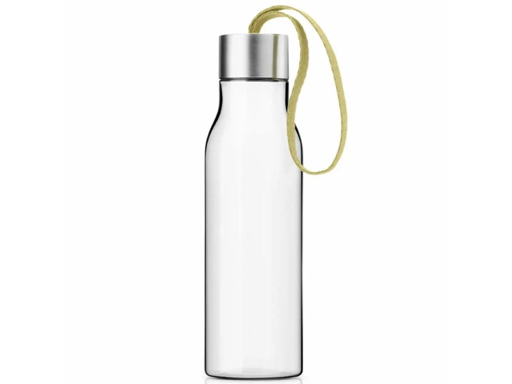 Eva Solo Vattenflaska 500 ml, champagnefärgad rem, plast