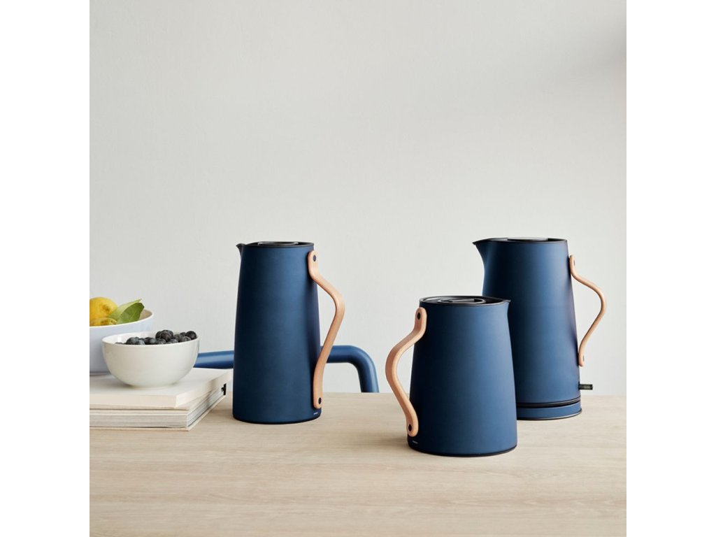 Stelton Elektrisk vattenkokare EMMA 1,2 l, mörkblå