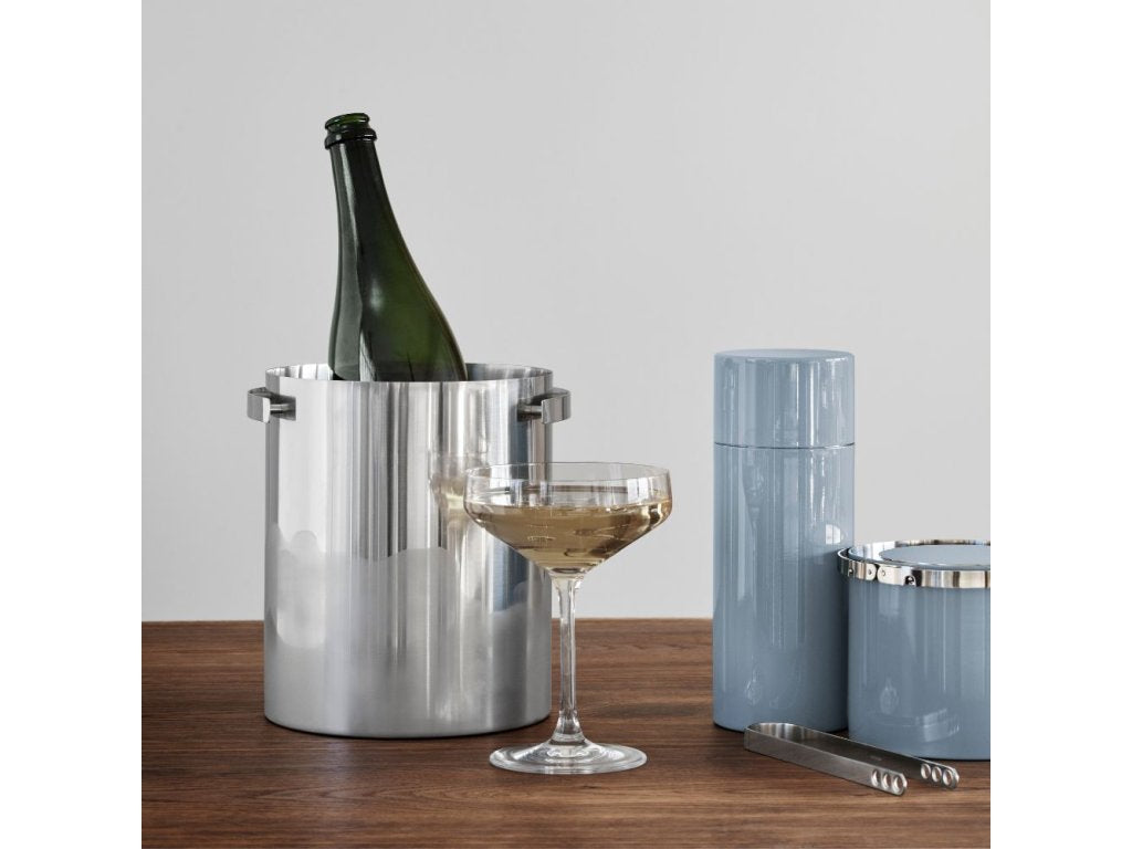 Stelton Champagnekylare ARNE JACOBSEN silver