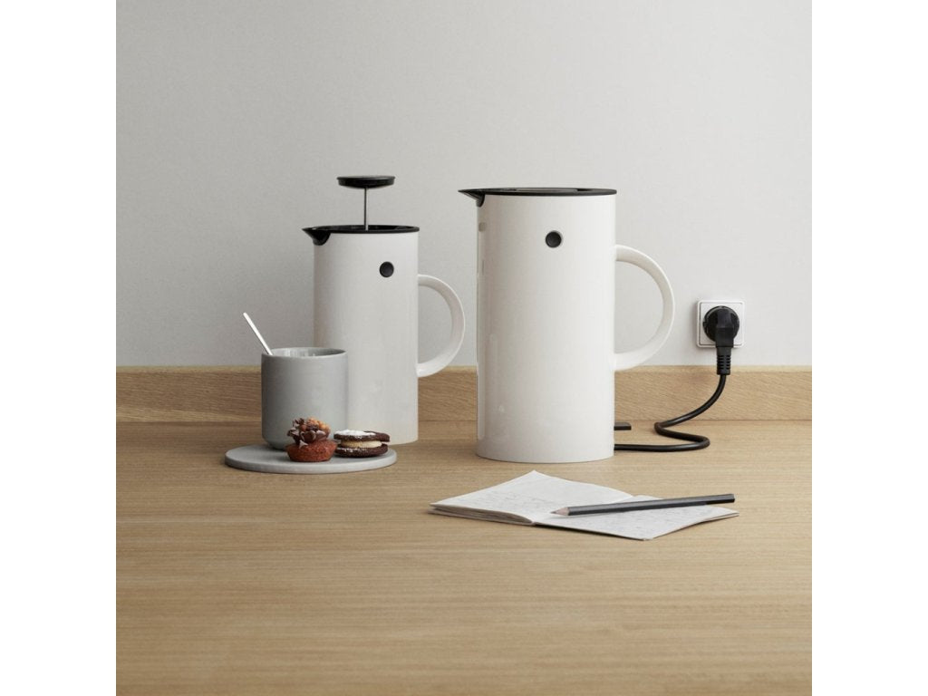 Stelton Kaffepress EM77 1 l, vit