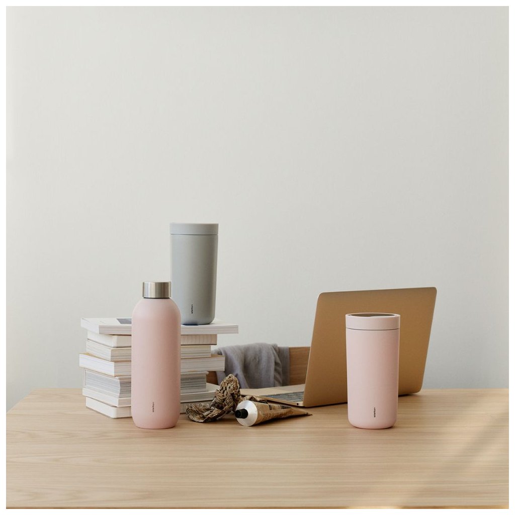 Stelton Resemugg TO GO CLICK 400 ml, soft rose