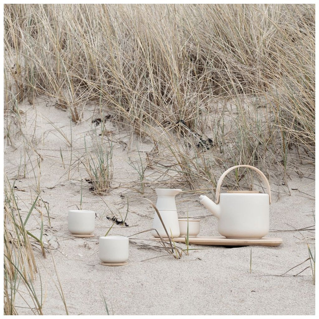 Stelton Mugg med underlägg THEO 200 ml, sand
