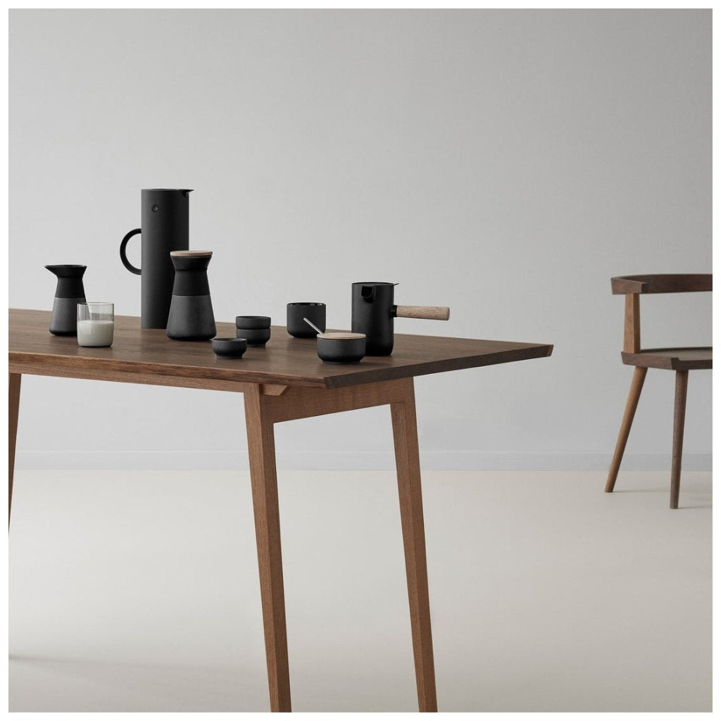 Stelton Mugg med underlägg THEO 200 ml, svart